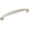 Elements 128 mm Center-to-Center Dull Nickel Asymmetrical Belfast Cabinet Pull 308-128DN - alternate 1